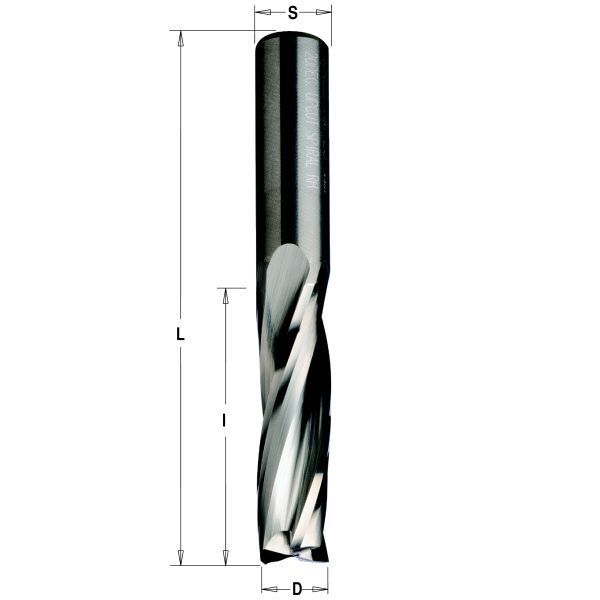 Фото Фреза спиральная монолитная 14x58x110 Z=3 S=14 RH в интернет-магазине ToolHaus.ru